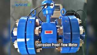 เครื่องวัดอัตราการไหลที่ทนต่อการกัดกร่อนสำหรับน้ำเกลือสารละลาย