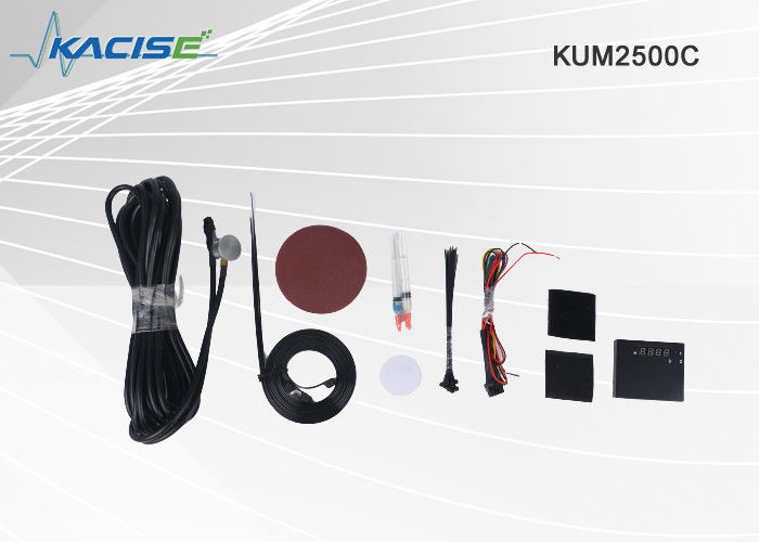 KUM2500C Ultrasonic การใช้ถังเซ็นเซอร์ระดับ 0.1 มม.ความละเอียดการวัด IP67 ป้องกันและ RS232/RS485/TTL/4-20mA อินเทอร์เฟซ