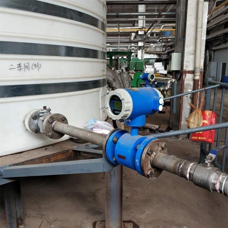 RS485 Modbus Digital Electromagnetic Flow Meter สําหรับของเหลวที่ทนกรด แอลคาลี ด้วยความแม่นยําสูง