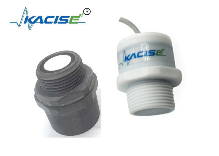 RS485 Output IP68 กันน้ําทนทานต่อการกัดกร่อน PTFE Ultrasonic Level Sensor KUS550