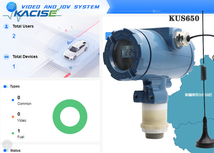 KUS650A เซ็นเซอร์ระดับอัลตราโซนิกไร้สาย 3 เมตรพร้อมการป้องกัน IP68 และเอาต์พุต 4G/Lora/GPRS/NB สำหรับการวัดระดับของเหลว