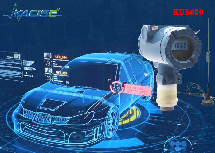 KUS650A เซ็นเซอร์ระดับอัลตราโซนิกไร้สาย 3 เมตรพร้อมการป้องกัน IP68 และเอาต์พุต 4G/Lora/GPRS/NB สำหรับการวัดระดับของเหลว