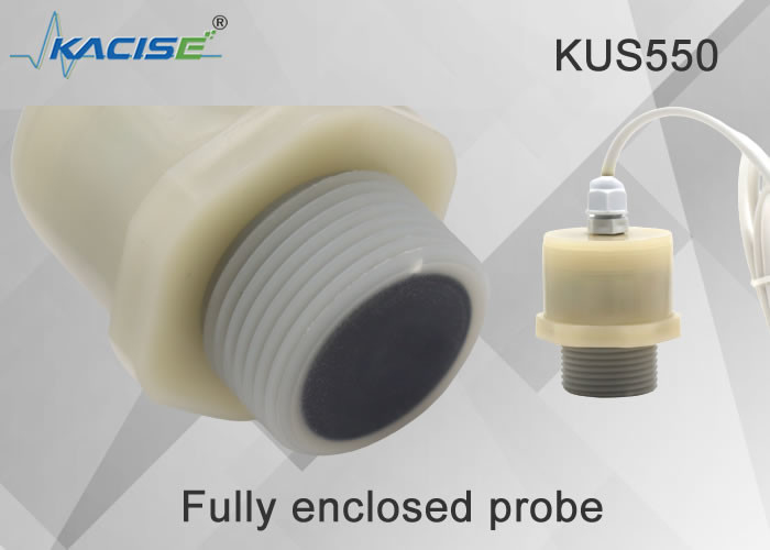KUS550 เครื่องวัดระดับน้ําแบบความรัดกรอง ultrasonic กันน้ํา มีระยะวัด 0.25m ถึง 3m