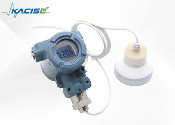 12 เมตร ระยะ PVDF วัสดุ IP68 การคุ้มครอง Ultrasonic Liquid Level Sensor สําหรับการใช้งานอุตสาหกรรม