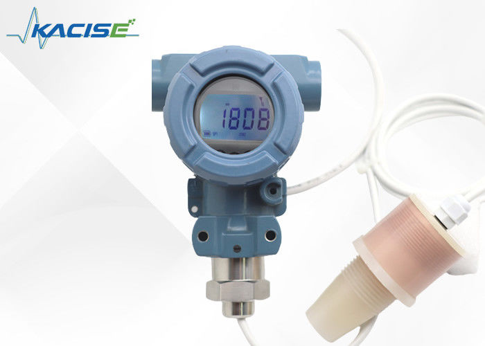 KUS640 เซ็นเซอร์วัดระดับอัลตราโซนิกพร้อมจอแสดงผลสำหรับการวัดของเหลวและของแข็งอย่างต่อเนื่องพร้อมการป้องกัน IP65 เอาต์พุต RS485 และช่วง 1 ม. ~ 50 ม.
