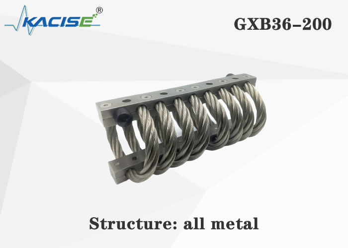 GXB36-200 ตัวแยกเชือกลวดเกลียวป้องกันการกระแทกพร้อมการดูดซับพลังงานและวัสดุ SS304 สำหรับการแยกการสั่นสะเทือน