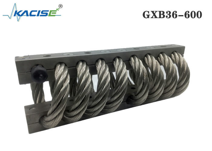 GXB36-600 เครื่องแยกแบบกระบอกแบบกระโหลกด้วยวัสดุ SS304 ความถี่สะท้อน 5-10Hz และภาระสแตติกตั้ง 1277Kg สําหรับอุปกรณ์ที่อ่อนแอ