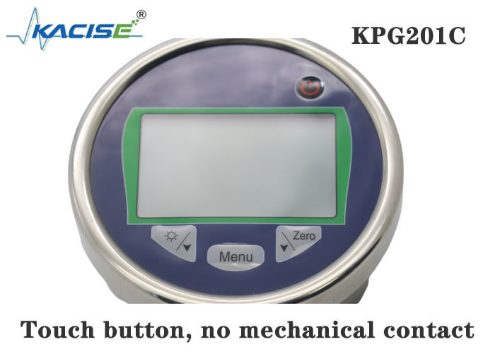 KPG201C ปุ่มสัมผัส ไม่มีการติดต่อทางกล เครื่องวัดแรงดันดิจิตอล พร้อมเครื่องบันทึกข้อมูลและความแม่นยําสูง 0.02%