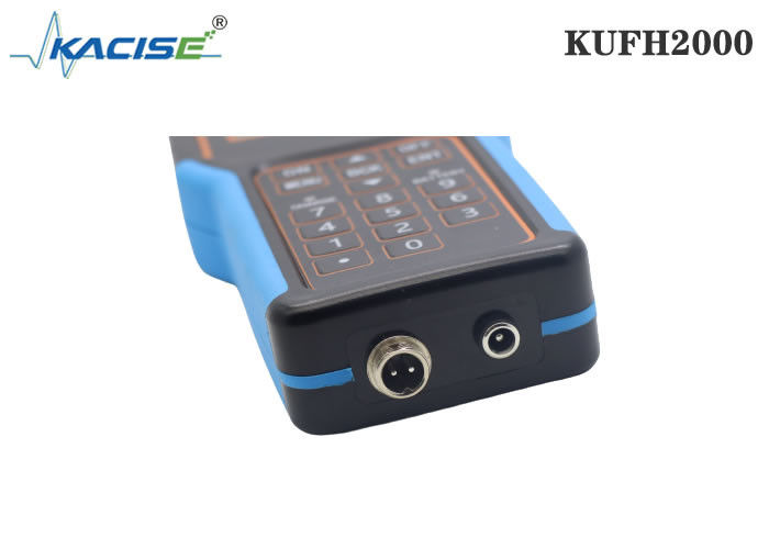 KUFH2000B เครื่องวัดกระแสเสียงฉลุมือถือที่มีฟังก์ชันการ์ด SD สําหรับท่อ DN15-DN6000 และความแม่นยํา ± 1%