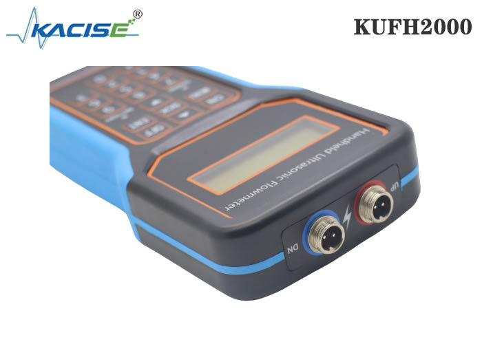 KUFH2000B เครื่องวัดกระแสเสียงฉลุมือถือที่มีฟังก์ชันการ์ด SD สําหรับท่อ DN15-DN6000 และความแม่นยํา ± 1%
