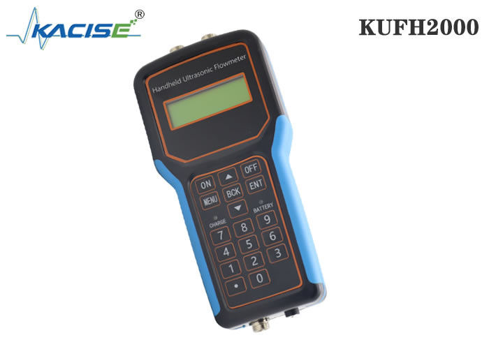 KUFH2000B เครื่องวัดกระแสเสียงฉลุมือถือที่มีฟังก์ชันการ์ด SD สําหรับท่อ DN15-DN6000 และความแม่นยํา ± 1%