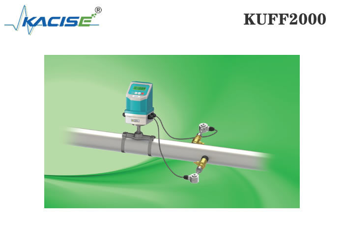 KUFF2000 เครื่องวัดอัตราการไหลอัลตราโซนิกแบบแทรกคงที่พร้อมความแม่นยำ ± 1% สำหรับขนาดท่อ DN50-DN6000 และการวัดแบบสองทิศทาง