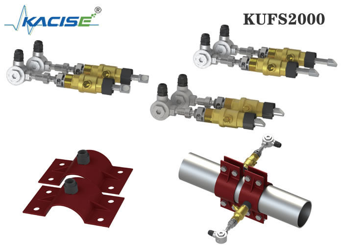 KUFF2000 เครื่องวัดอัตราการไหลอัลตราโซนิกแบบแทรกคงที่พร้อมความแม่นยำ ± 1% สำหรับขนาดท่อ DN50-DN6000 และการวัดแบบสองทิศทาง