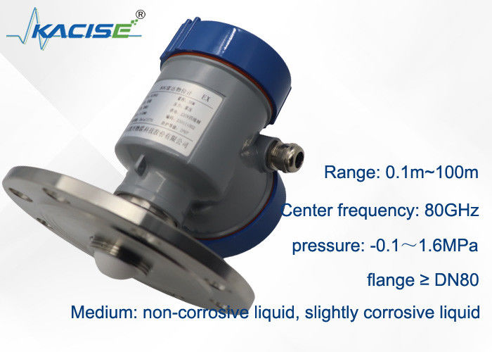 Kacise KLD802 OEM 80GHz RS485 เครื่องส่งระดับราดาร์ที่ไม่ติดต่อกับระยะ 15m สําหรับถัง Septic