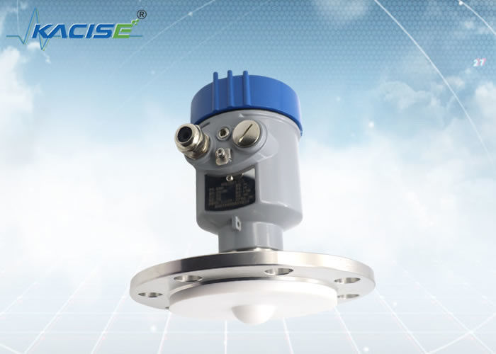 เครื่องส่งระดับราดาร์ 80GHz FMCW ที่ป้องกันการกัดกร่อนด้วยผลิต 4-20mA สําหรับถังน้ํามันน้ํามันน้ํามันน้ํามันดีเซล
