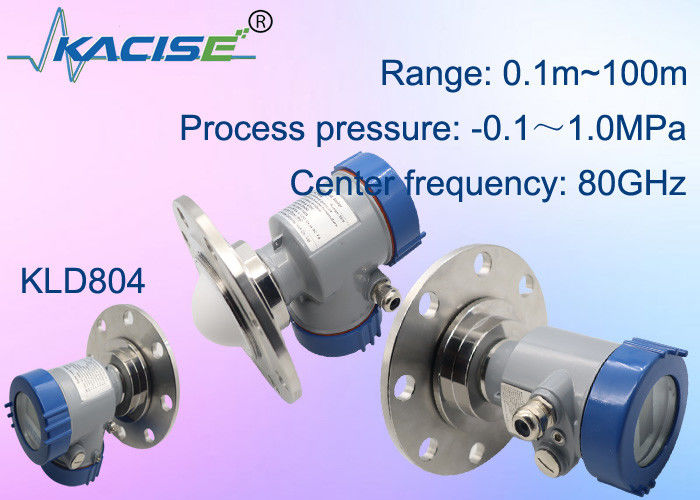 Kacise OEM 80G Radar Level Transmitter ด้วยความถี่ 80GHz ระยะ 50m และการป้องกัน IP67