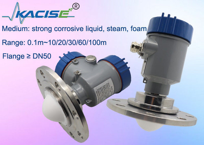 เซ็นเซอร์เกจวัดระดับเรดาร์ OEM 80GHz พร้อม RS485 Modbus และการป้องกัน IP67 สำหรับการวัดระดับถังน้ำ