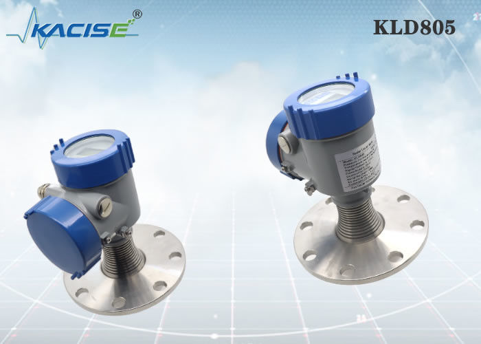 เซ็นเซอร์ระดับเรดาร์ 80GHz KLD805 พร้อมเสาอากาศ PTFE และการป้องกัน IP67 สำหรับการวัดระดับของเหลว