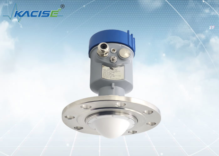 KLD804 80ghz Radar เครื่องส่งระดับของของเหลว ถังเก็บน้ําท่วม Radar เครื่องตรวจจับระดับของของเหลว