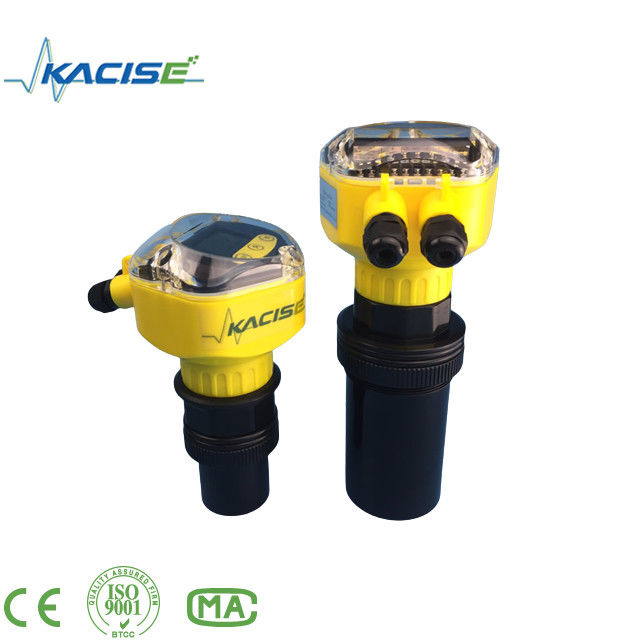 เซนเซอร์ระดับความรุนแรงด้วย IP67 การป้องกัน อุปกรณ์ประกอบจากสแตนเลส และระยะการวัด 60m สําหรับน้ําเสียและถังใต้ดิน