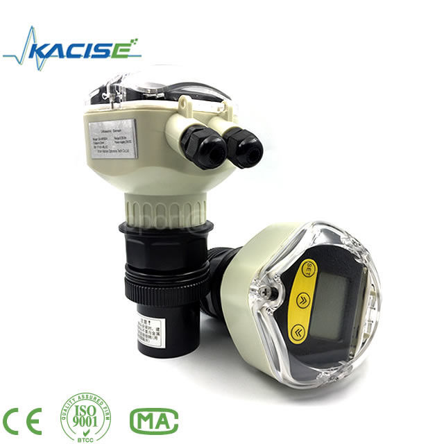 เซนเซอร์ระดับความรุนแรงด้วย IP67 การป้องกัน อุปกรณ์ประกอบจากสแตนเลส และระยะการวัด 60m สําหรับน้ําเสียและถังใต้ดิน