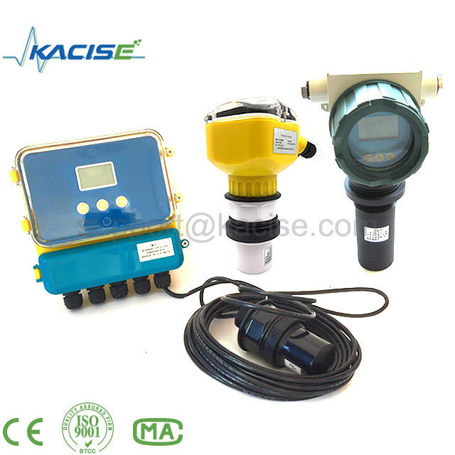 เซนเซอร์ระดับความรุนแรงด้วย IP67 การป้องกัน อุปกรณ์ประกอบจากสแตนเลส และระยะการวัด 60m สําหรับน้ําเสียและถังใต้ดิน