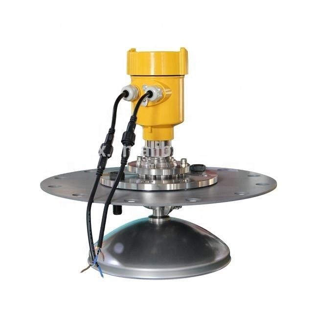 26GHz ความถี่ 10-80m ระยะการวัด เครื่องตรวจจับระดับราดาร์ที่ไม่ติดต่อ และเครื่องส่งสัญญาณ