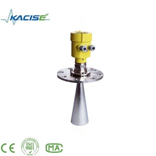 เครื่องตรวจจับระดับราดาร์ 26GHz ที่ป้องกันการกัดกร่อน ด้วยระยะวัด 10-80m สําหรับการใช้งานของของเหลวและของแข็ง