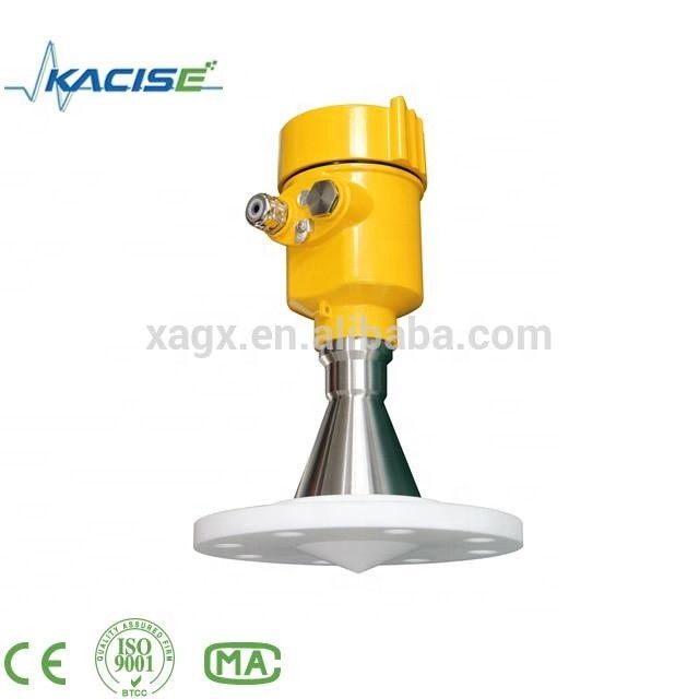 เครื่องตรวจจับระดับราดาร์ 26GHz ระยะวัด 10-80m สําหรับวัดระดับของของเหลวและของแข็งที่ไม่ติดต่อ