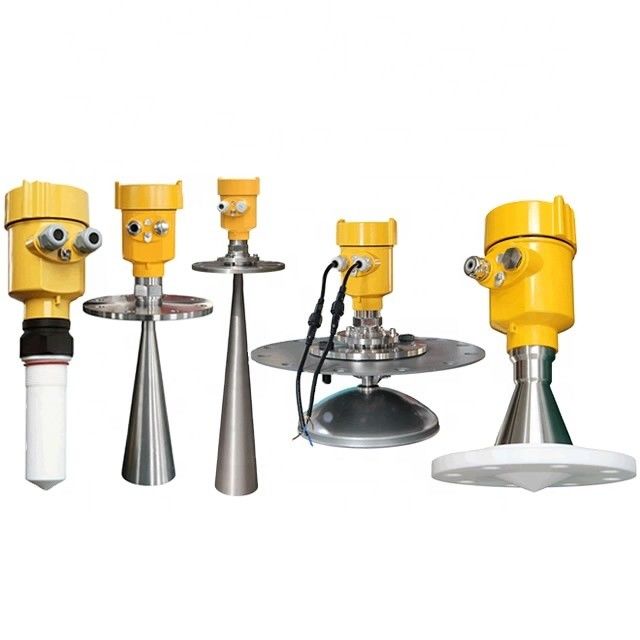 26GHz 4-20mA Modbus Radar Level Meter สําหรับการวัดระดับปูนของอนุภาคแข็ง