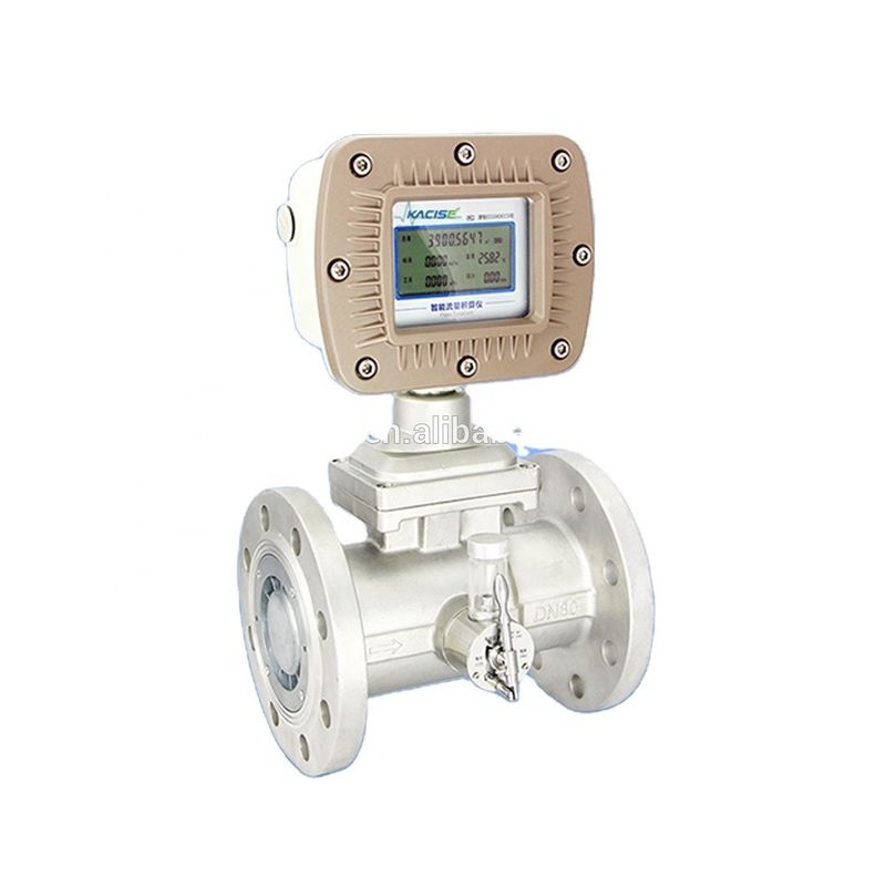 เครื่องวัดอัตราการไหลของกังหันก๊าซสแตนเลสพร้อมเอาต์พุต 4-20mA และการออกแบบป้องกันการระเบิด