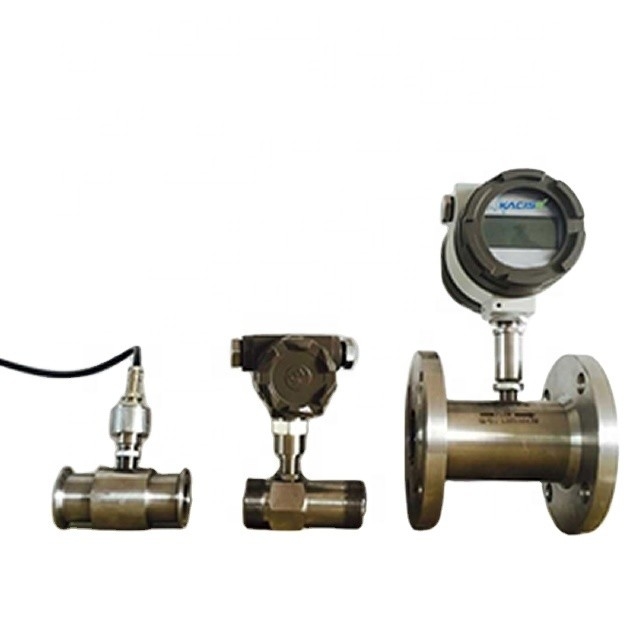 Economical Digital Flange Type Turbine Water / Food Flow Meter