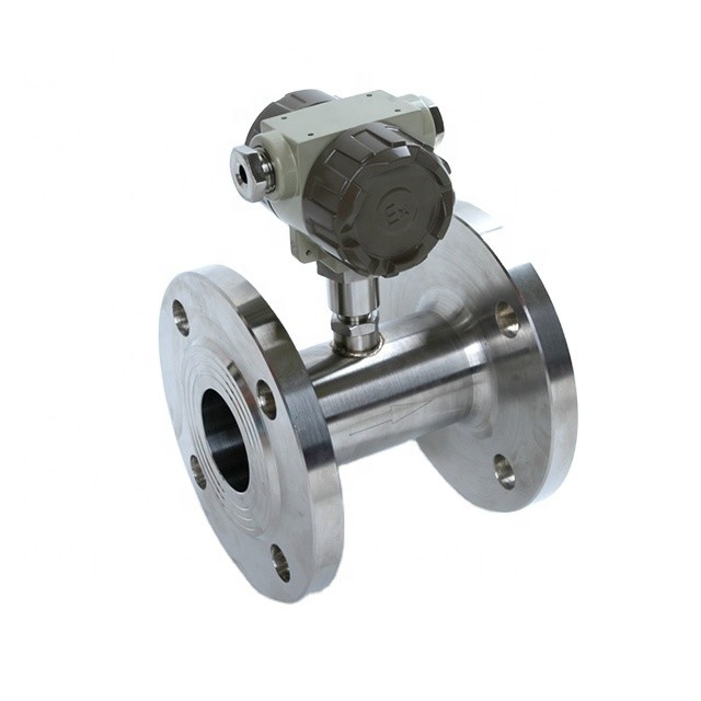 Economical Digital Flange Type Turbine Water / Food Flow Meter