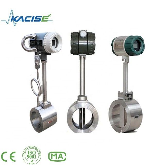 RS485 Biogas Vortex Flow Meter พร้อมการเชื่อมต่อคลัมปลานจ์สําหรับท่อ DN15-DN1800mm