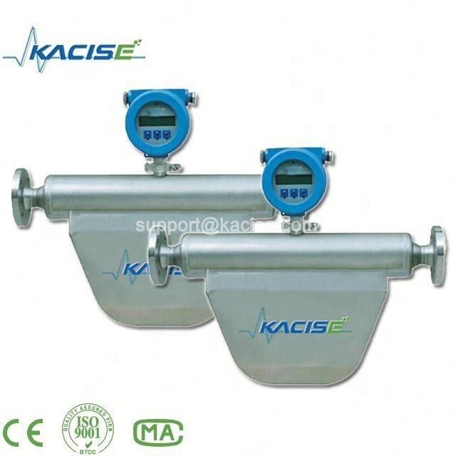 เครื่องวัดกระแสมวล Coriolis ซีรี่ย์ KMF ที่มีความแม่นยํา 0.2 มวล และความดัน 4.0MPa สําหรับไฮโดรเจนเพอร์ออกไซด์