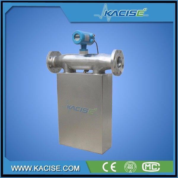 KMF100 SS316L เครื่องวัดกระแสมวล Coriolis กันระเบิด ความแม่นยํา ± 0.15%