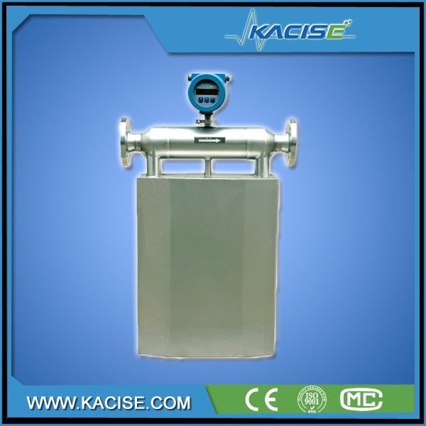 KMF100 SS316L เครื่องวัดกระแสมวล Coriolis กันระเบิด ความแม่นยํา ± 0.15%
