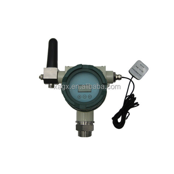 GPS GPRS เครื่องตรวจจับระดับถังน้ํามันดีเซล ความแม่นยํา 0.5% F.S IP65 การป้องกันและเวลา เวลาทํางาน 5-1000 นาที