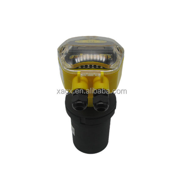 RS485 & RS232 เครื่องตรวจจับระดับความรุนแรงด้วยความรุนแรง 4 ~ 20mA และระยะ 5-70m สําหรับการวัดระดับของของเหลว