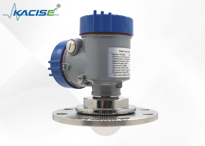 KLD804 4 - 20mA / RS485 76mm Lens Antenna Radar Level Sensor สําหรับสารเหลวและสารแข็ง