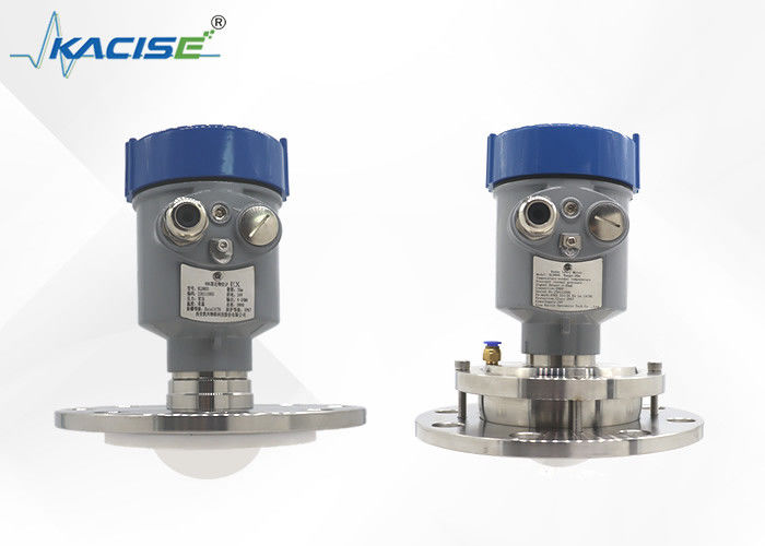 เครื่องส่งระดับราดาร์ FMCW 80GHz ซีรี่ย์ KLD800 พร้อมแอนเท่น PTFE ที่ทนทานต่อการกัดกร่อน และมุมการเปิด 3 ° สําหรับการวัดของเหลวและของแข็ง