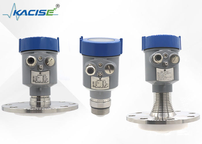 เครื่องส่งระดับราดาร์ FMCW 80GHz ซีรี่ย์ KLD800 พร้อมแอนเท่น PTFE ที่ทนทานต่อการกัดกร่อน และมุมการเปิด 3 ° สําหรับการวัดของเหลวและของแข็ง