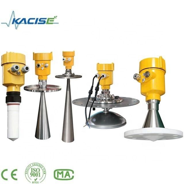 เครื่องตรวจจับระดับราดาร์ 26GHz พร้อมการวัดแบบไม่ติดต่อ ระยะ 10-80m เหมาะสําหรับของเหลวและของแข็ง