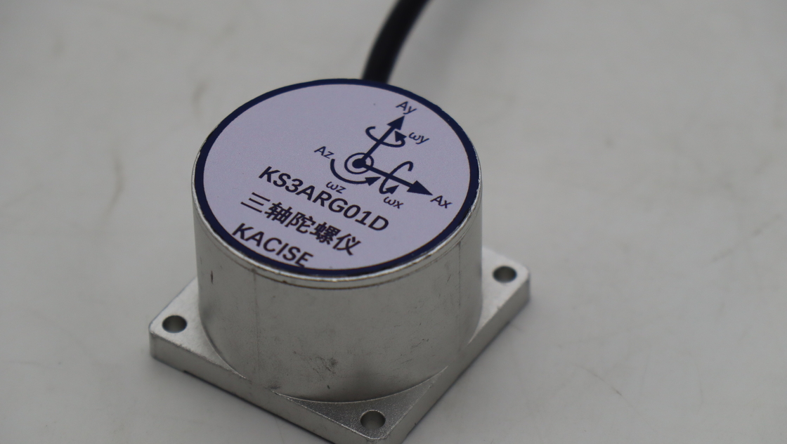 น้ําหนักเบาและขนาดเล็ก Mems สามแกน Gyroscope ด้วยขนาดคือ ф39.5 × 28.5 ((Mm) และน้ําหนักคือ 100 ((G)