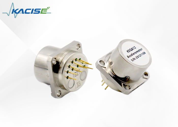 เซนเซอร์ Quartz Flexible Accelerometer ด้วยพลังงาน DC ±12 ~ ± 18V, 0.6 ~ 1.3mA / g Scale Factor และ ≤ 5mg Bias สําหรับการวัดความแม่นยํา