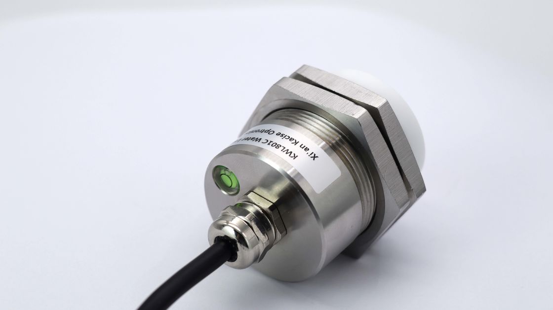 IP68 เครื่องส่งระดับราดาร์ 80GHz กันน้ํา ความแม่นยํา ± 2mm สําหรับการวัดระยะทางที่แม่นยํา
