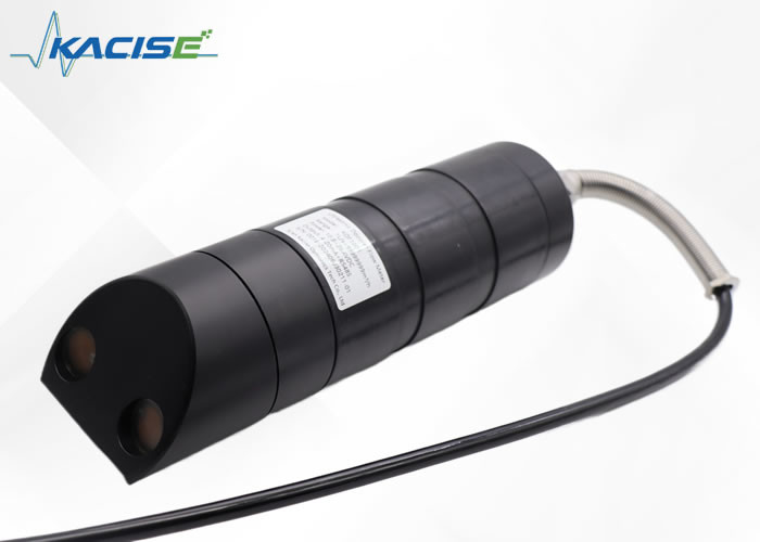 ABS Split Shell Industrial Ultrasonic Doppler Flow Meter สําหรับความลึกของน้ํา ระยะ 0.02-10m