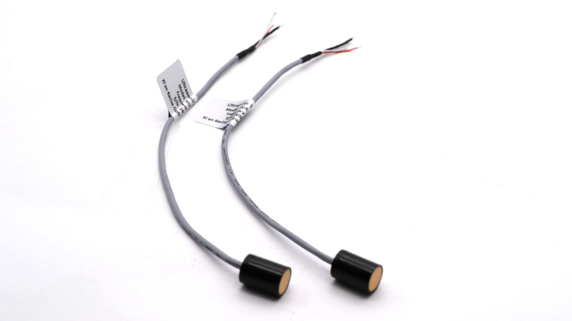เซนเซอร์ทรานสดิวเซอร์อัลตราโซนิกเกรด IP68 เกรด 200KHz พร้อมสายเคเบิลยาว 22 ซม. สำหรับการวัดระดับของเหลว