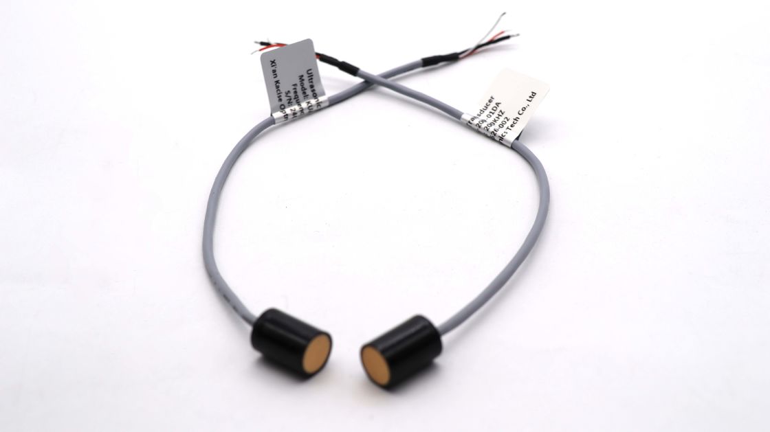 เครื่องแปลงเสียงฉาย ultrasonic 200KHz พร้อมโฮสติกและฟังก์ชันป้องกันการชน เพื่อวัดระยะทาง