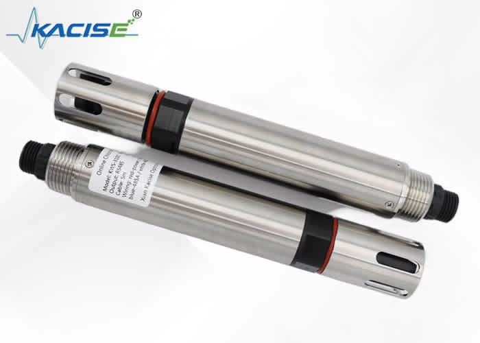 KWS-3100 เครื่องตรวจจับไอออนคลอริดในสาย วัสดุครอบ POM สําหรับการบําบัดน้ําเสียแบบเรียบง่าย